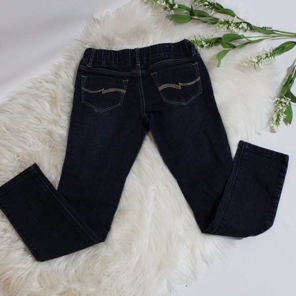 Nevada Girls Navy Blue Jeggings Pull On - Picture 7 of 9